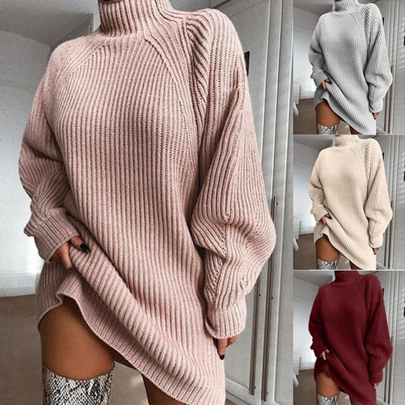 Zara | Cozy Street Style Sweater Dress