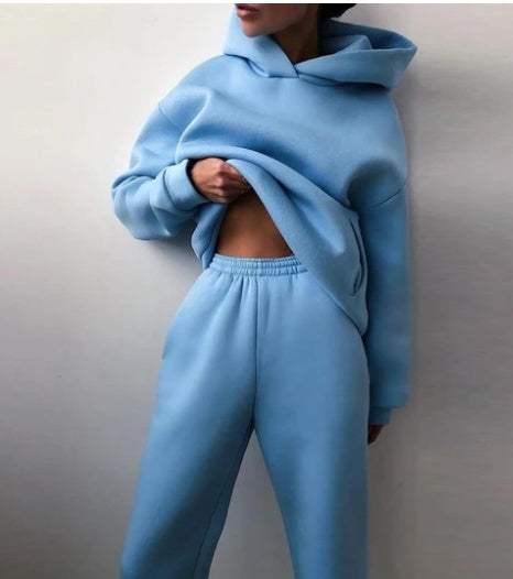 Clara | Relaxed Fit Hoodie Suit Tracksuit