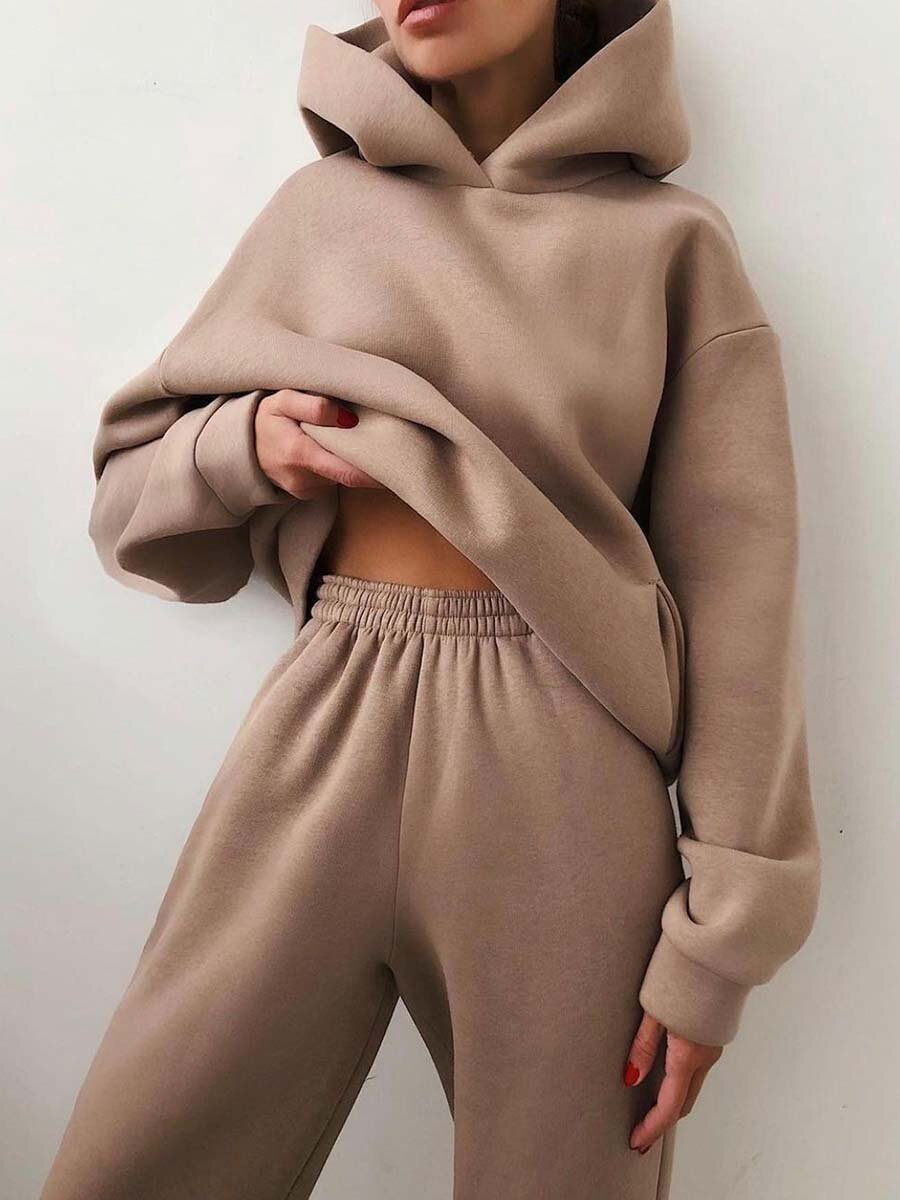 Clara | Relaxed Fit Hoodie Suit Tracksuit