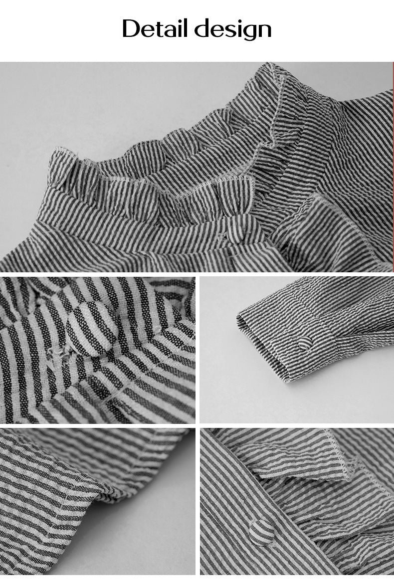 Ilena | Long-Sleeve Button-Up Blouse