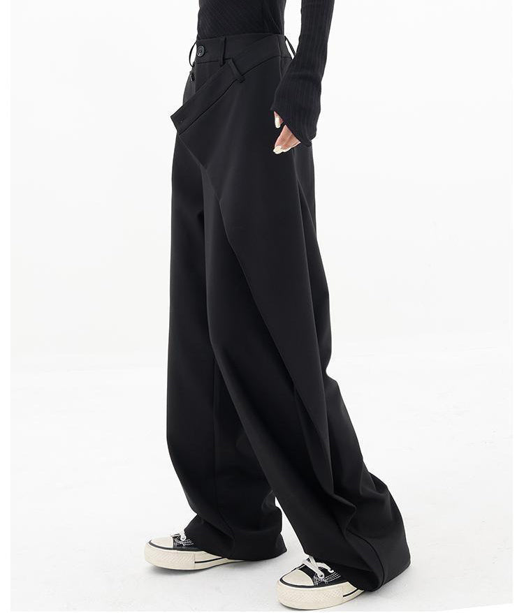 Iris | Irregular Wide-Leg Pants