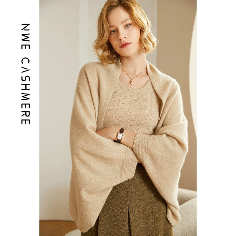 Lily | Warm Outer Scarf Cardigan