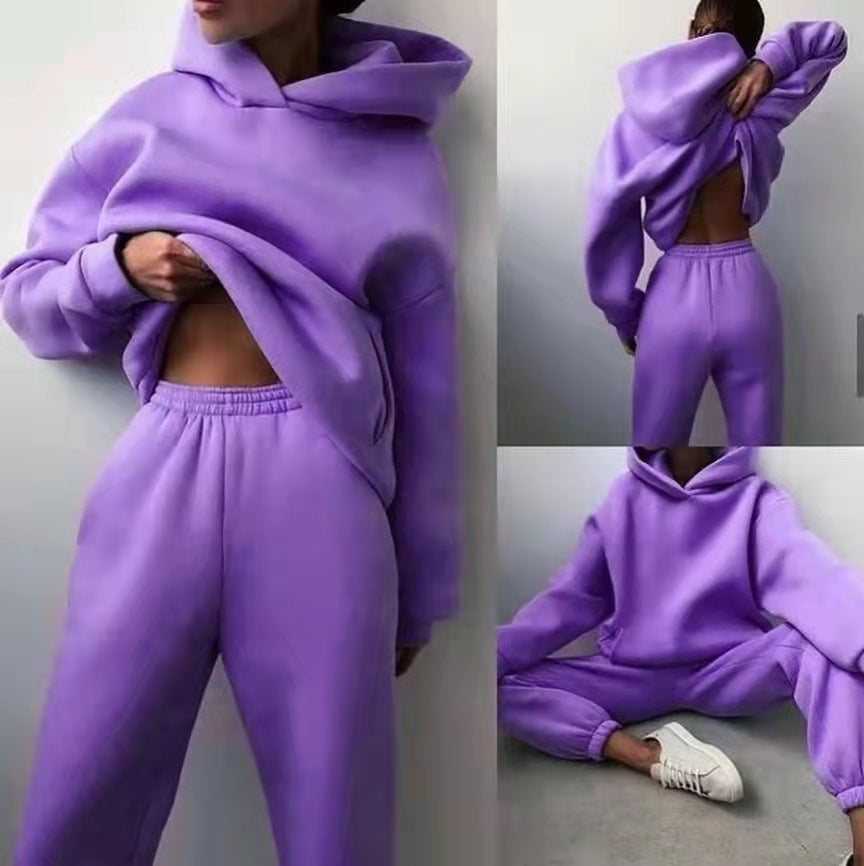 Clara | Relaxed Fit Hoodie Suit Tracksuit