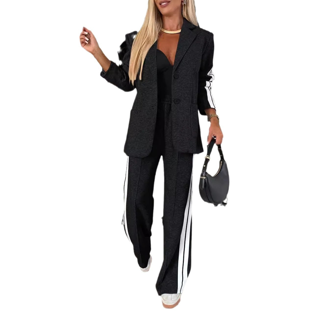MARLOW – Casual Chic Blazer & OutWear Trouser Set