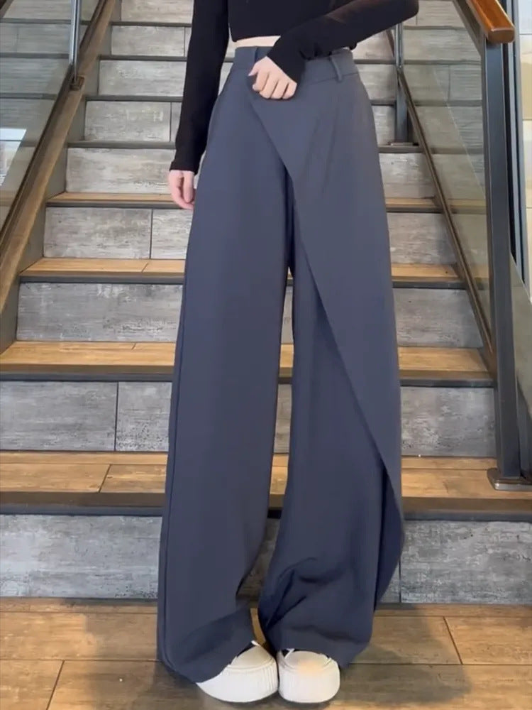 Iris | Irregular Wide-Leg Pants